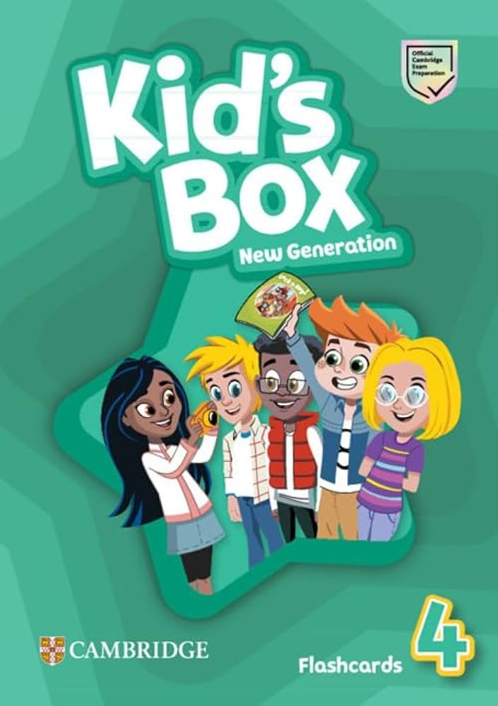 Kick Box Level 4 Kid's Box New Generation Level 4 Flashcards British English / Английски ...