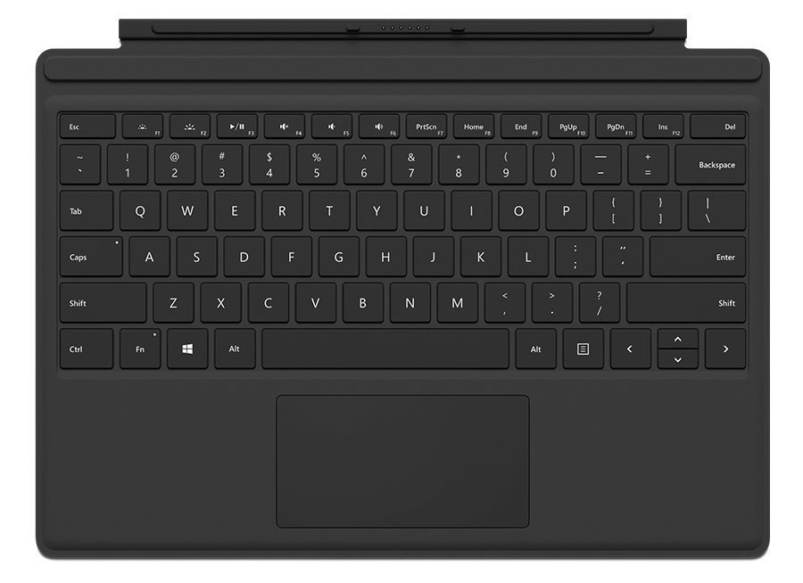Клавиатура Microsoft - Surface Pro Type Cover, черна | Ozone.bg