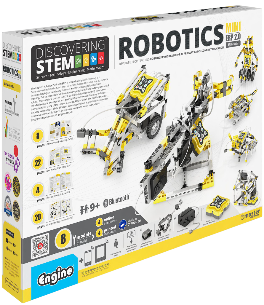 Конструктор Engino Discovering STEM - Роботика Mini ERP 2.0 | Отлична ...