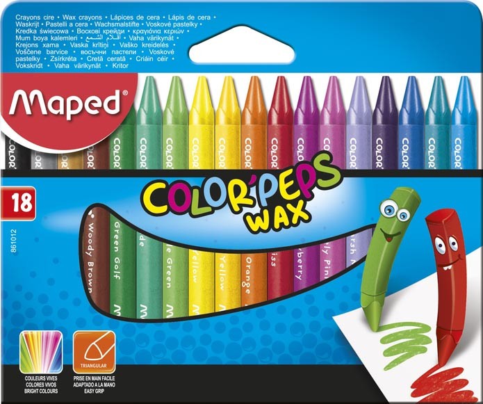 MAPED – COLOR'PEPS (LONGLIFE) – 18 Colors – Ay stationery