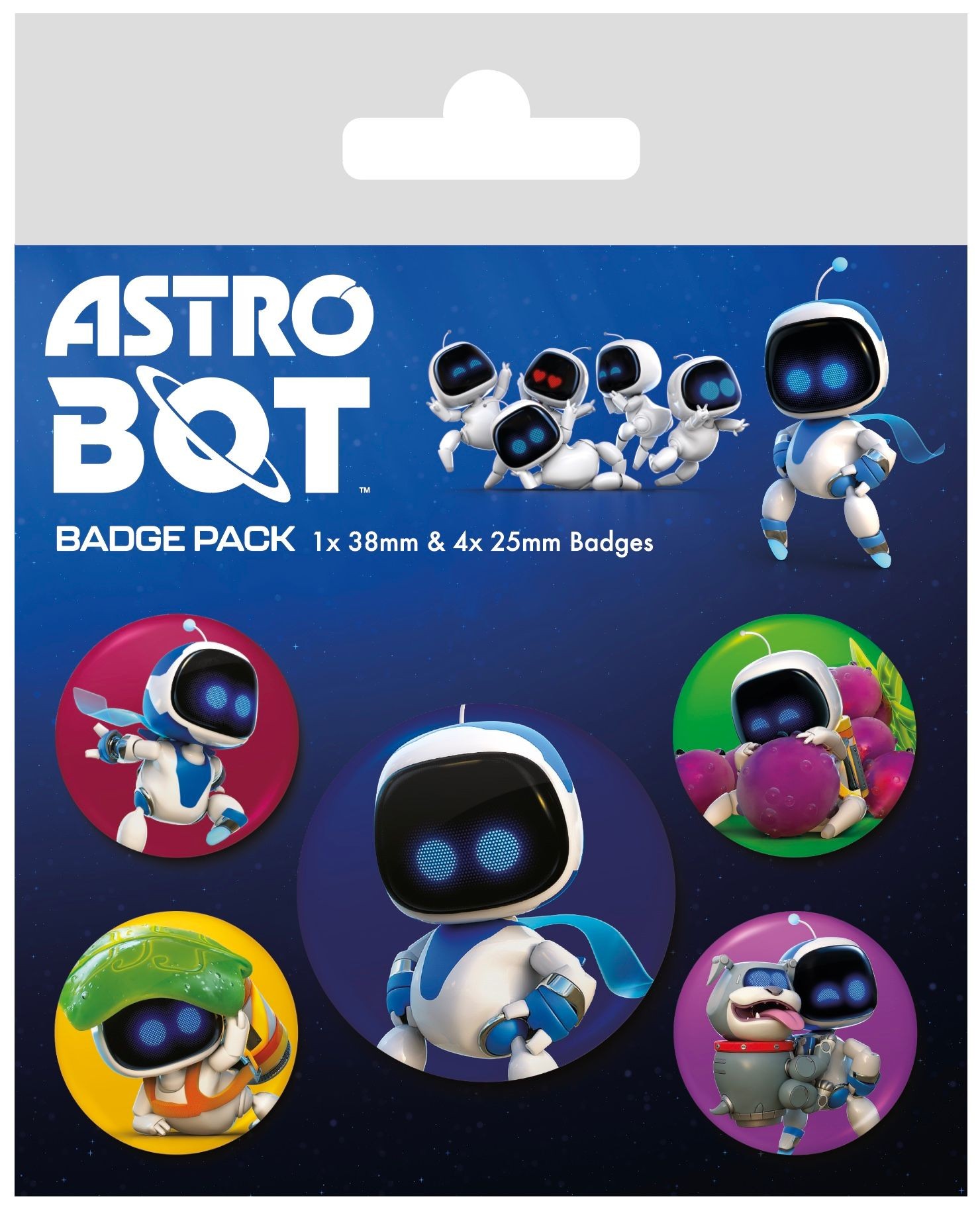 Комплект значки Pyramid Games: Astro Bot - Bot Crew | Ozone.bg