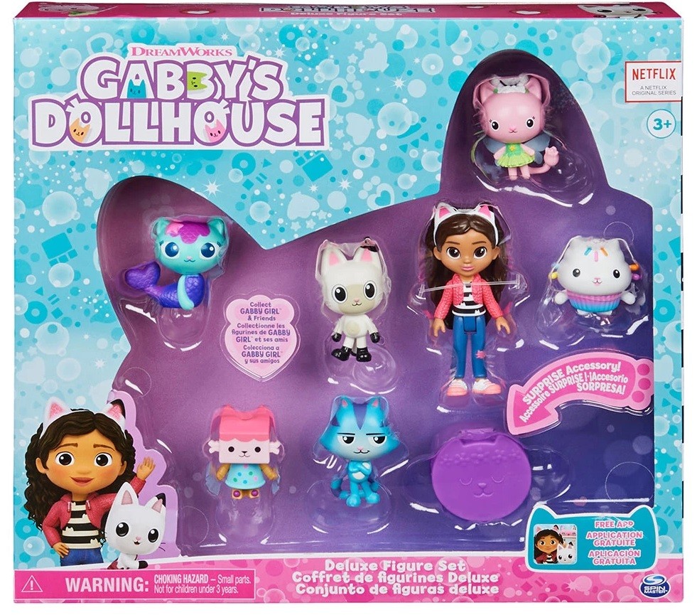 Комплект фигури Gabby's Dollhouse - Габи и приятели | Отлична цена ...