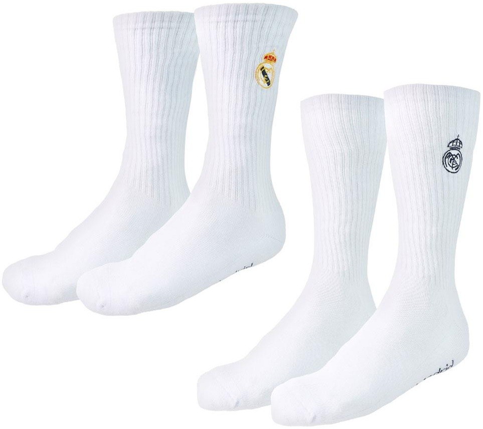 Javascript Logo White Bg Комплект чорапи Cerda Sports: Real Madrid - Logo (White), размер 39/42 ...