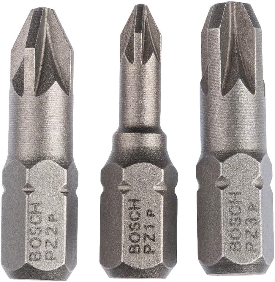Комплект Bosch - Extra-Hard Bit (PZ), 3 части | Ozone.bg