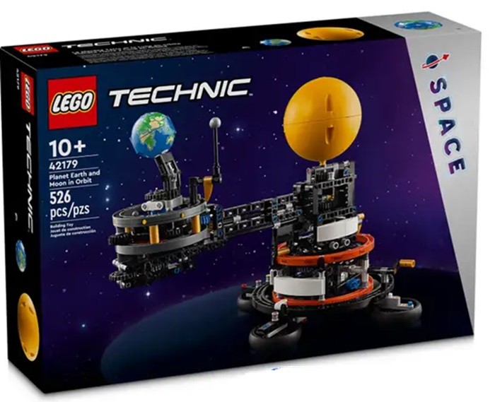 Конструктор LEGO Technic - Планетата Земя и Луна в орбита (42179 ...