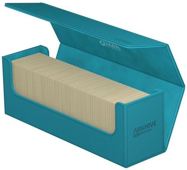 Ultimate Guard Arkhive™ 400 Standard Size XenoSkin™ Petrol Blue - - We do cards