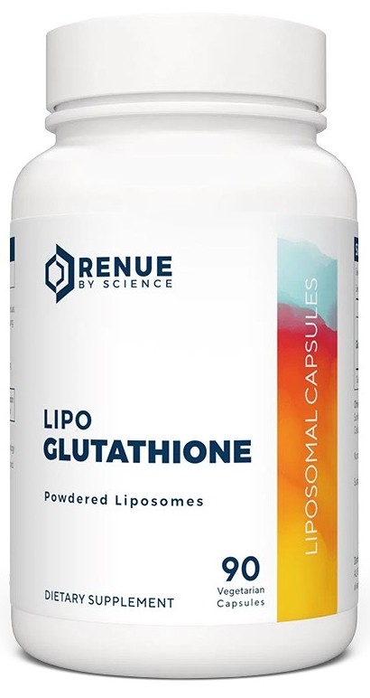 Lipo Glutathione, 90 капсули, Renue By Science