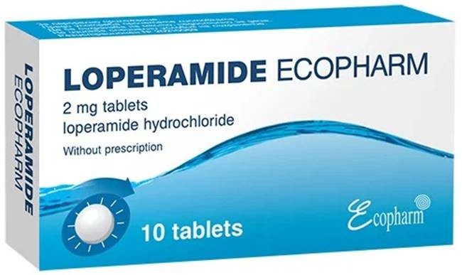 Лоперамид 2 mg, 10 таблетки, Ecopharm | Ozone.bg