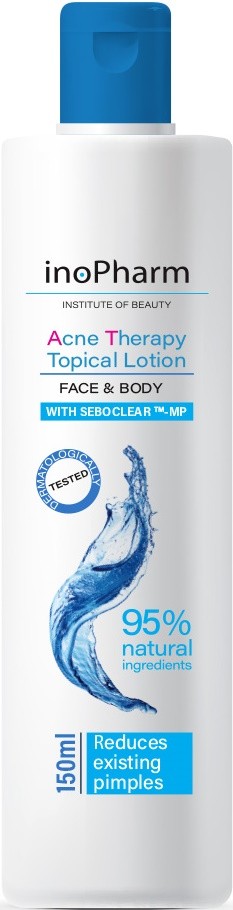InoPharm Acne Therapy Лосион за лице и тяло, 150 ml | Ozone.bg