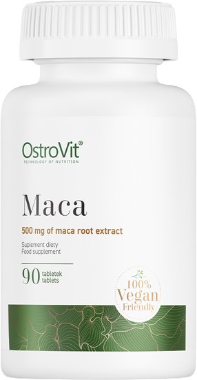 Maca, 500 mg, 90 таблетки, OstroVit | Ozone.bg