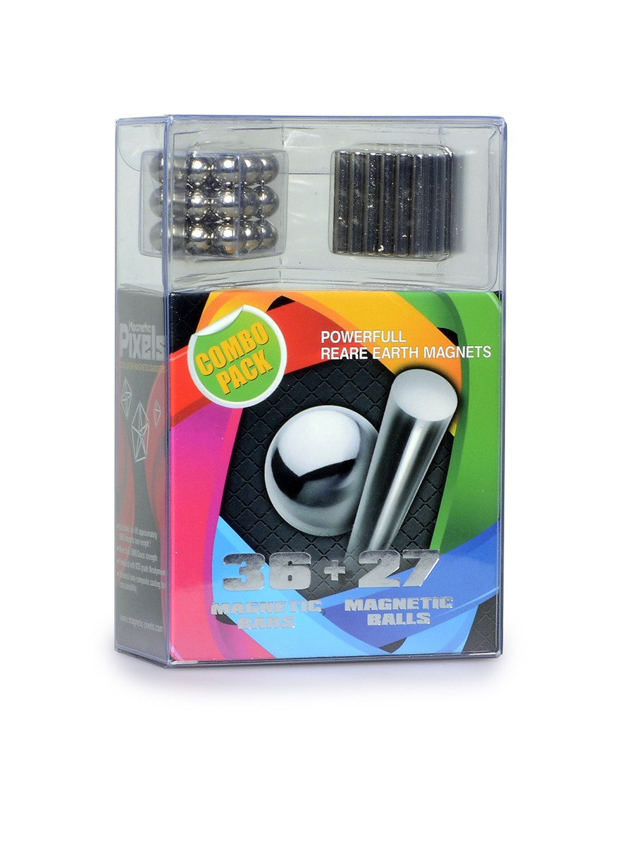 Magnetic Pixels Bars+Balls (27+36) | Ozone.bg