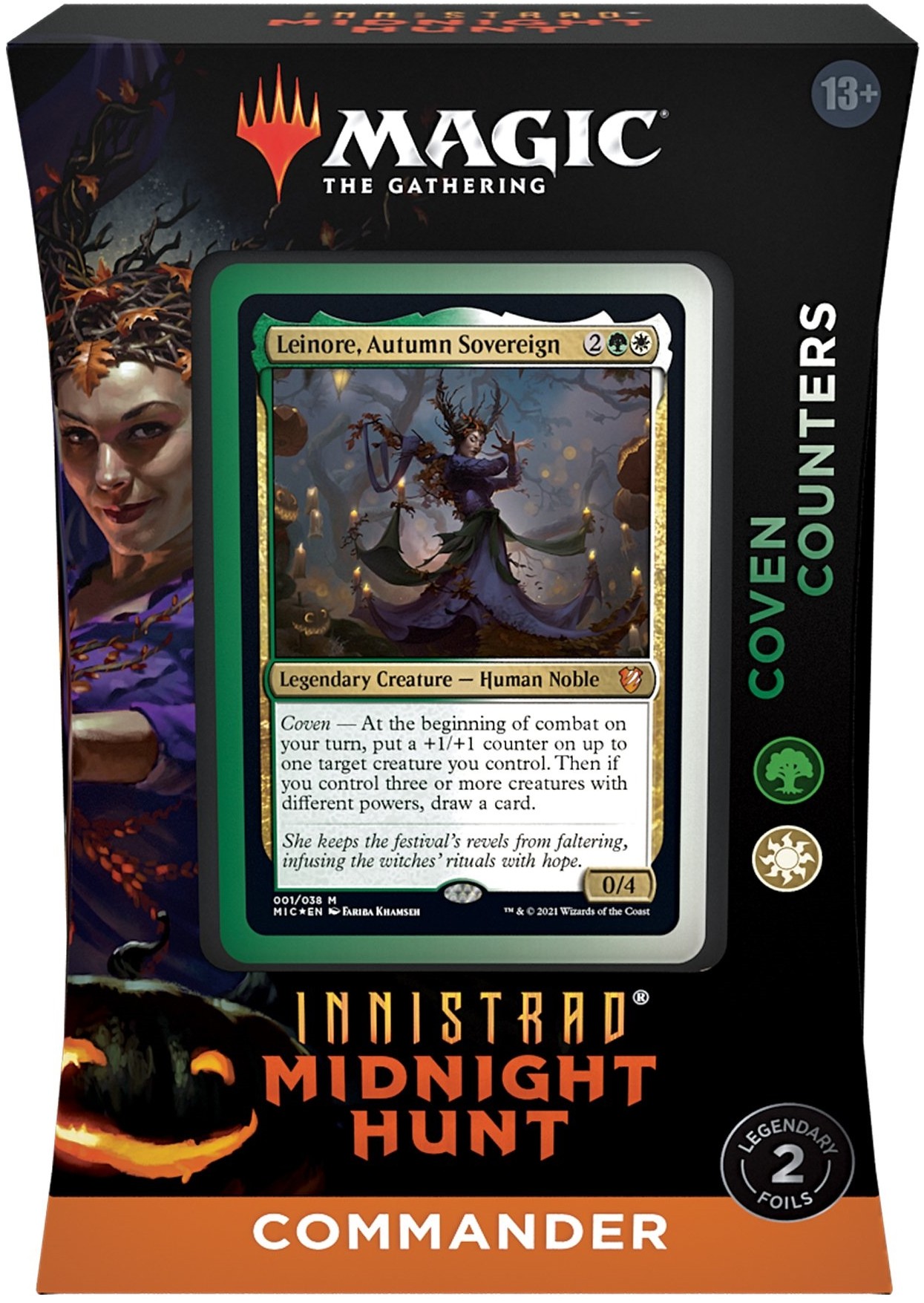 Magic the Gathering Innistrad Midnight Hunt Commander Deck Coven