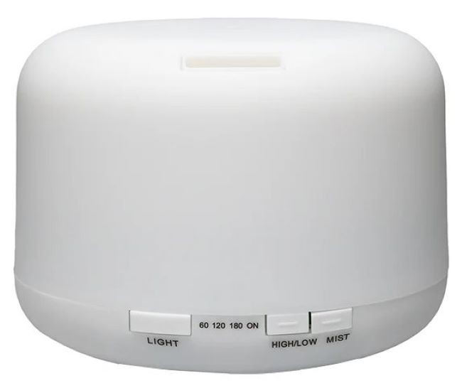 Makeda Botanics Ултразвуков дифузер за ароматерапия Harmony, White, 500 ml