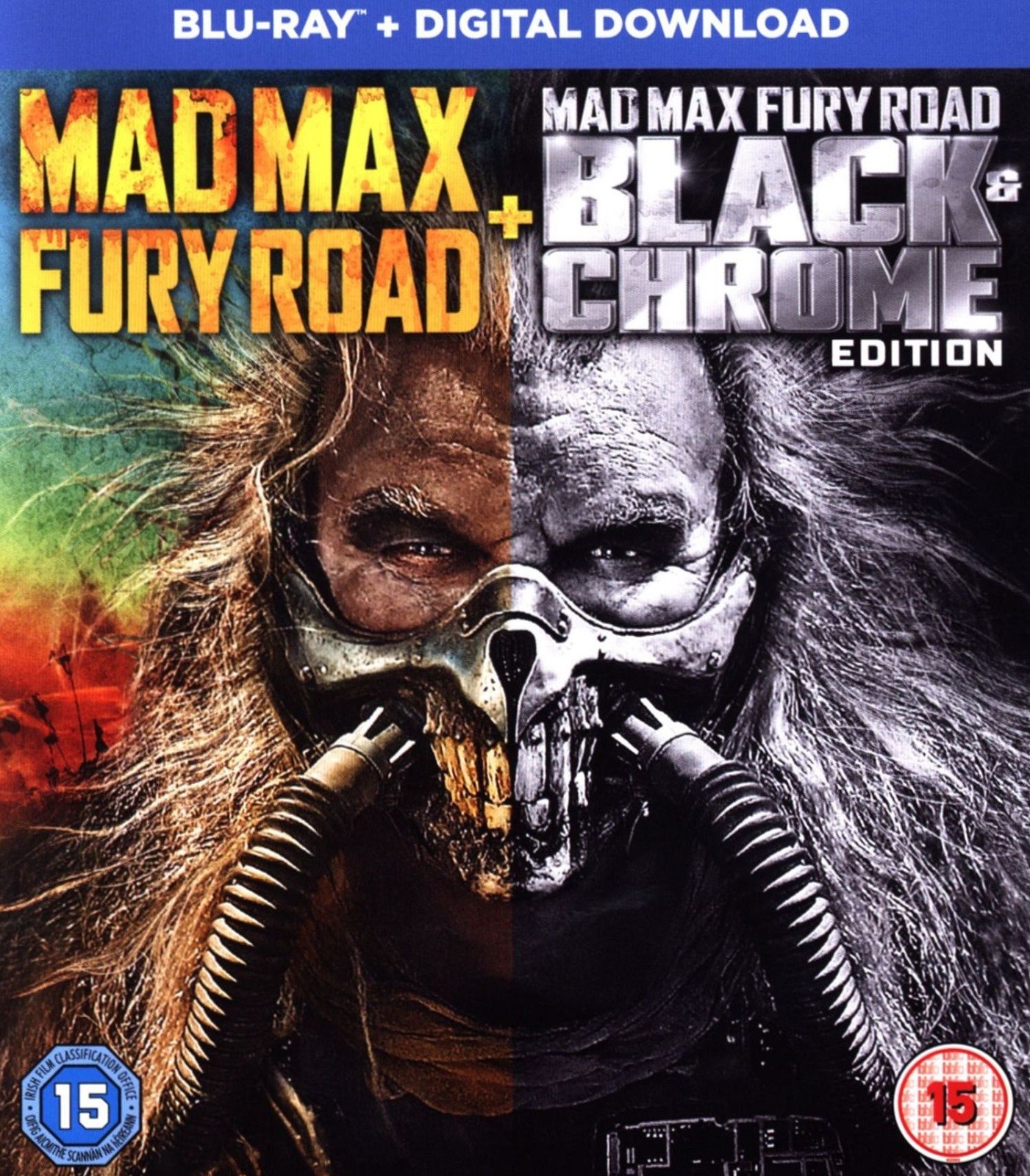 Mad Max Fury Road Black Chrome Edition Blu Ray Ozone Bg