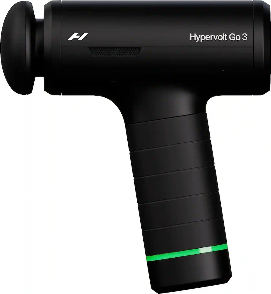 Масажор Hyperice - Hypervolt Go 3, 5 степени, черен | Ozone.bg