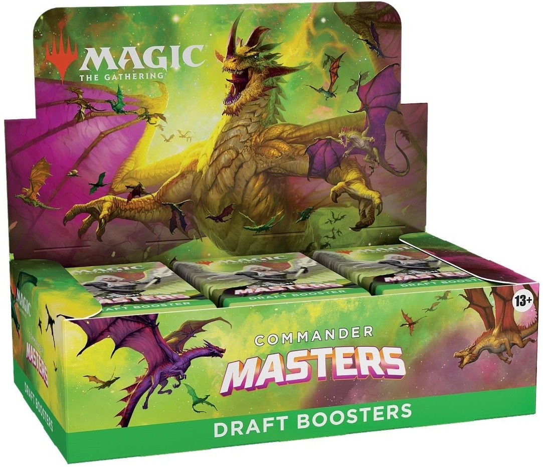 Magic the Gathering Commander Masters Draft Booster Display (24 Boosters) Ozone.bg