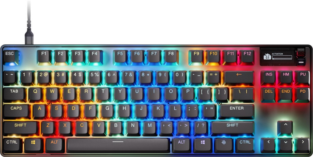Механична клавиатура SteelSeries - Apex Pro TKL Gen 3, OmniPoint, RGB ...