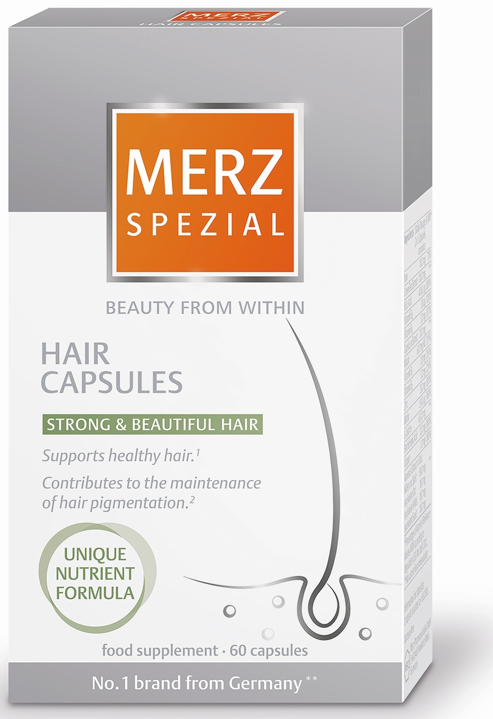 Merz Spezial, Hair Capsules, 60 броя Ozone.bg
