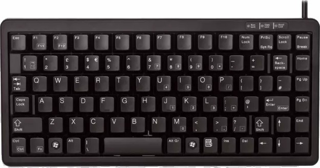 Механична клавиатура Cherry - G84-4100, ML, черна | Ozone.bg