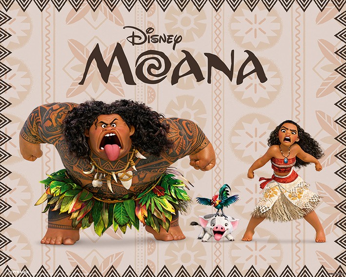 Мини плакат - Moana (Characters)