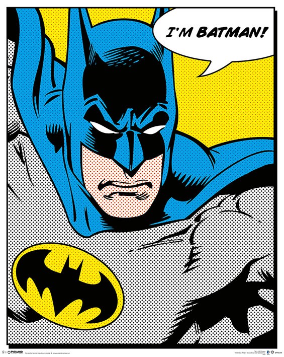 Мини плакат - Batman (Quote)