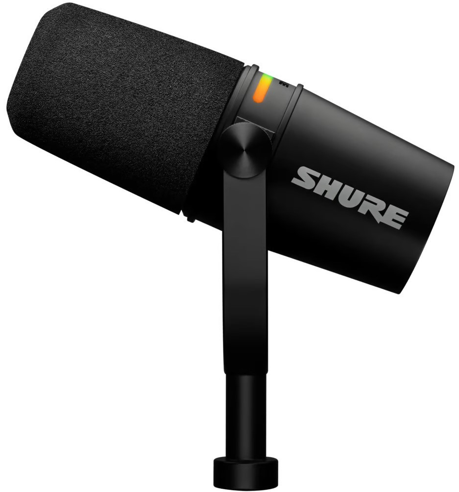 Микрофон Shure - MV7+, черен | Ozone.bg