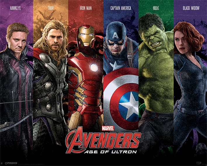 Мини плакат - Avengers: Age Of Ultron (Team)