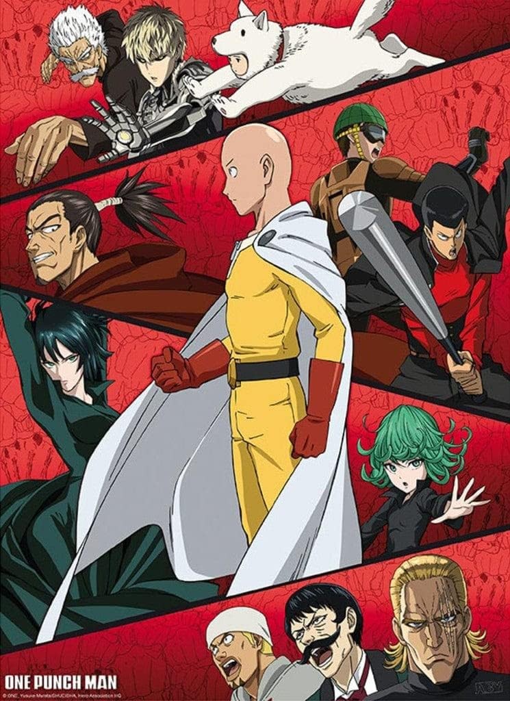 Мини плакат GB eye Animation: One Punch Man - Gathering of Heroes