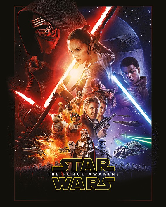 Мини плакат - Star Wars Episode VII (One Sheet)