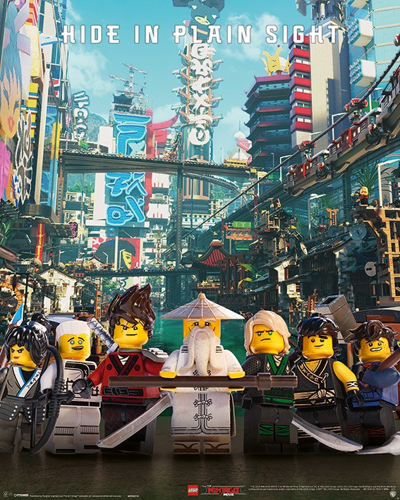 Мини плакат - LEGOÂ® Ninjago Movie (Hide In Plain Sight)