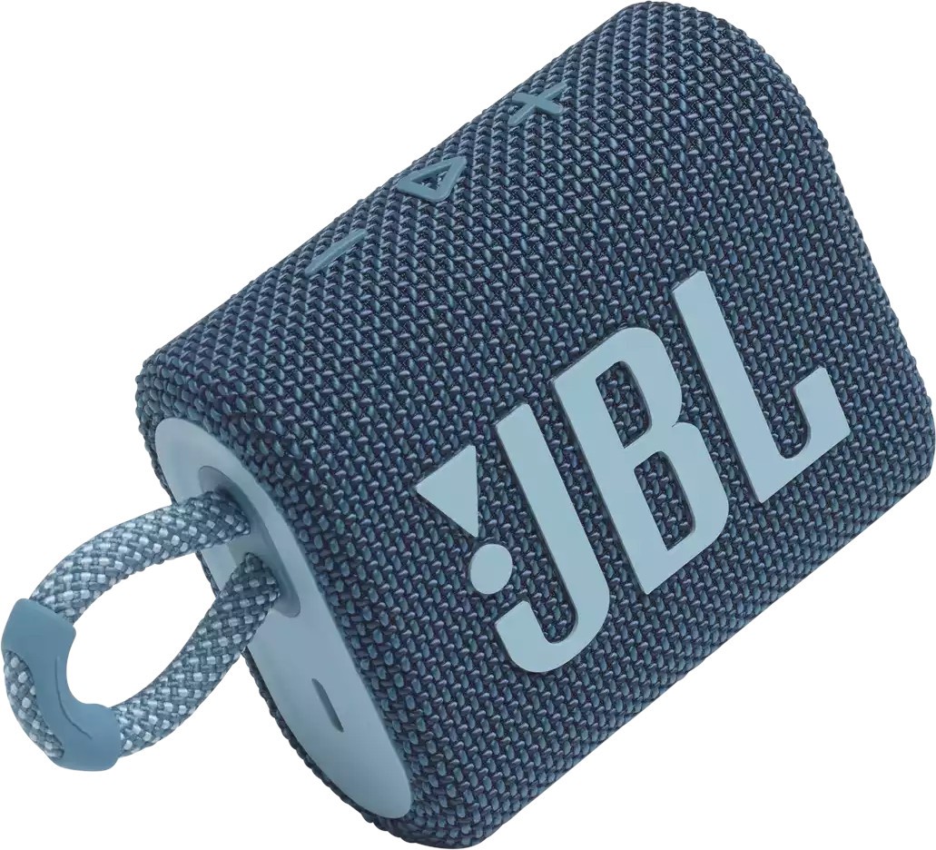 Мини колонка JBL - Go 3, синя | Ozone.bg