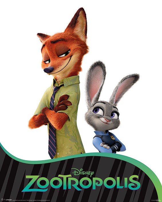 Мини плакат - Zootropolis (Characters)