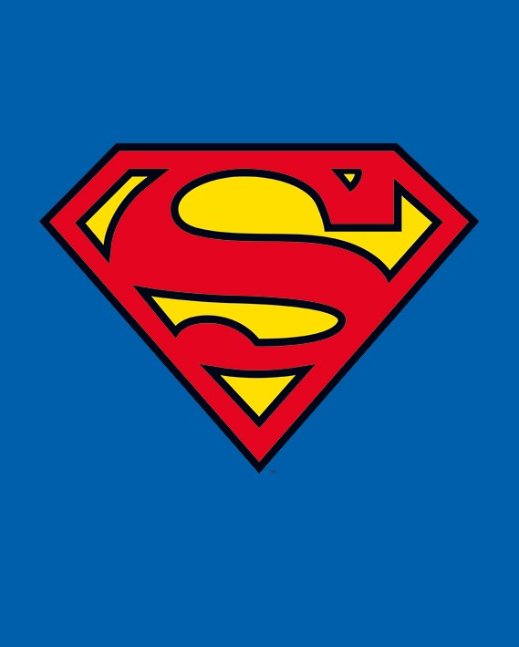 Мини плакат - Superman (Classic Logo)