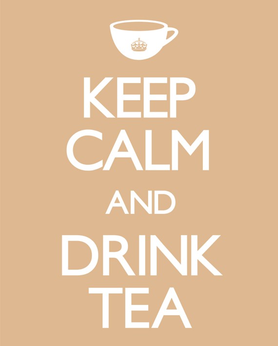 Мини плакат - Keep Calm and Drink Tea