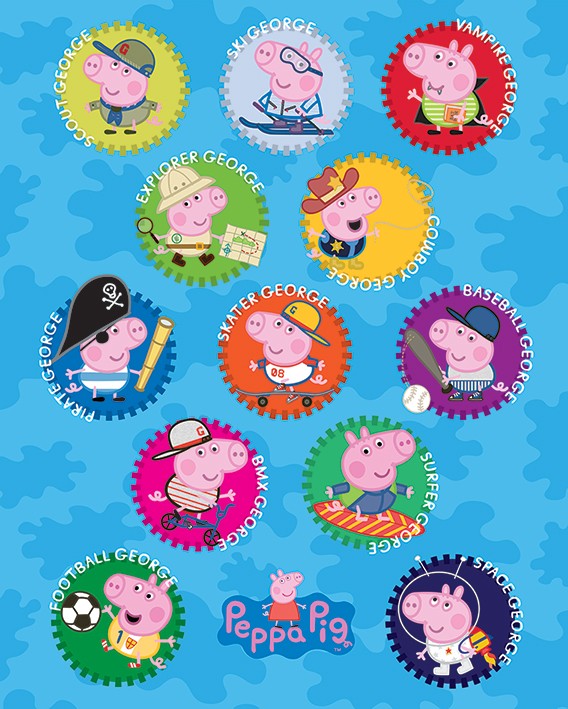 Мини плакат - Peppa Pig (George)