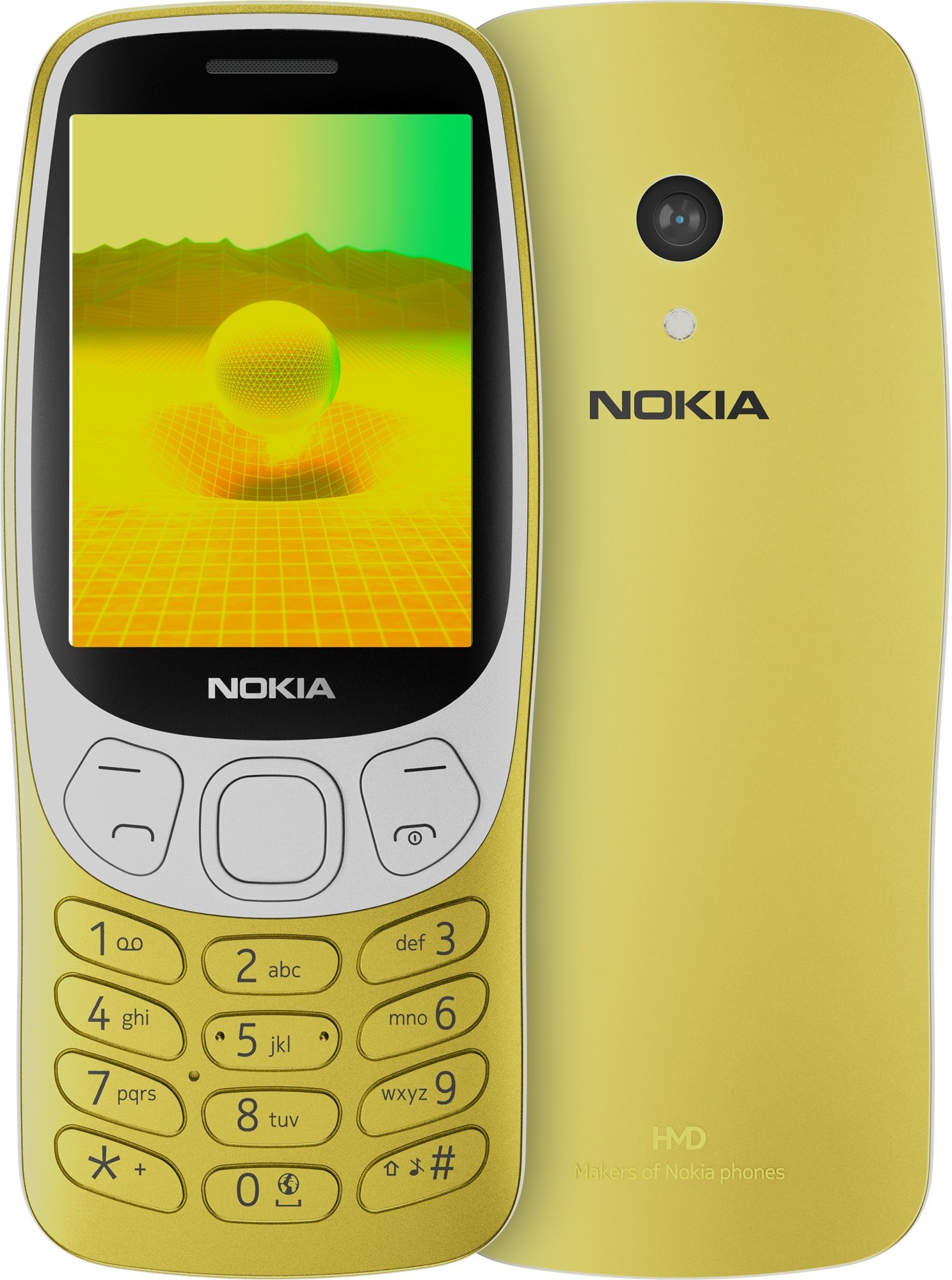 Мобилен телефон Nokia - 3210 4G TA-1618, 64MB/128MB, Gold | Ozone.bg