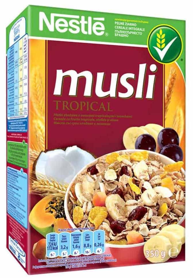 Мюсли Nestle - Тропик, 350 g | Добра цена | Ozone.bg
