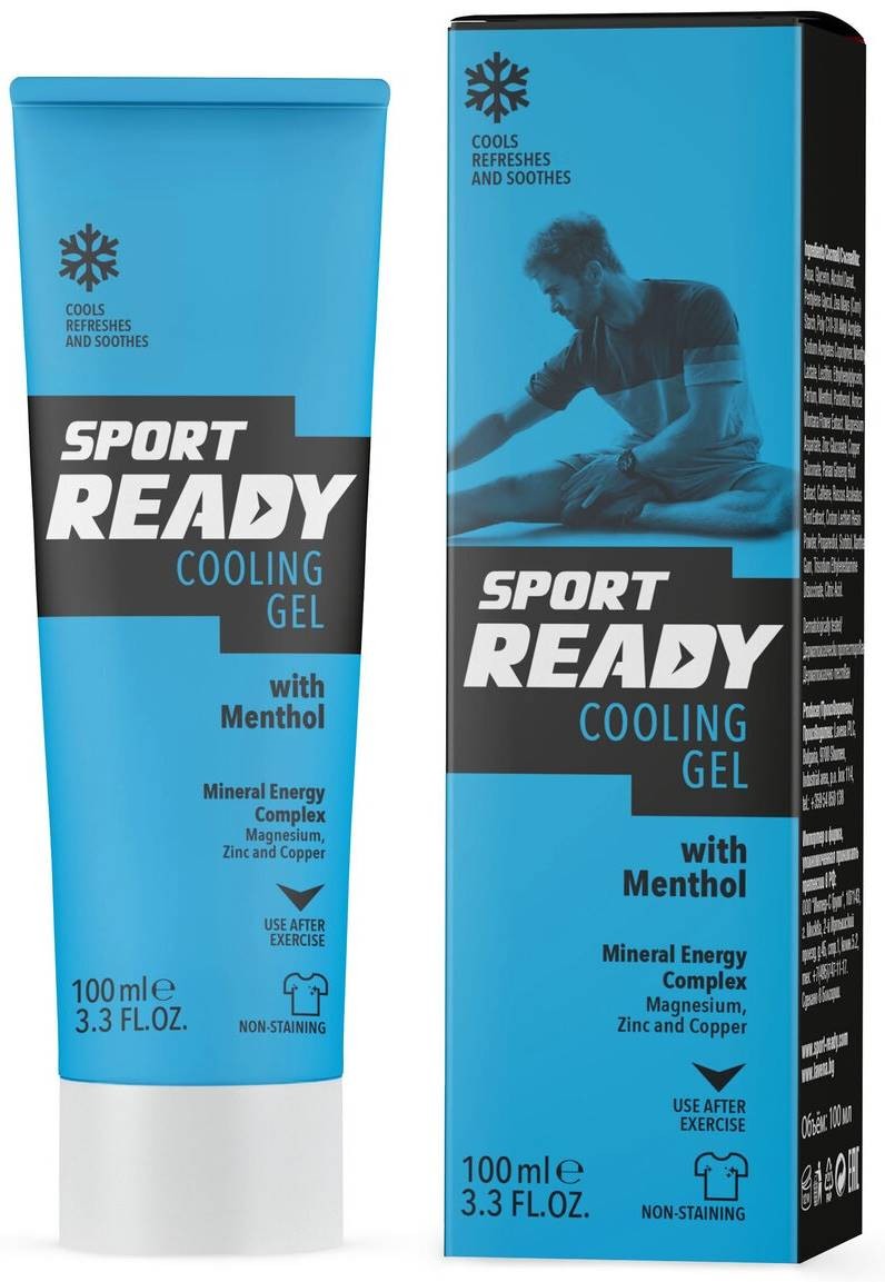Cooling Gel Охлаждащ гел, 100 ml, Sport Ready | Ozone.bg