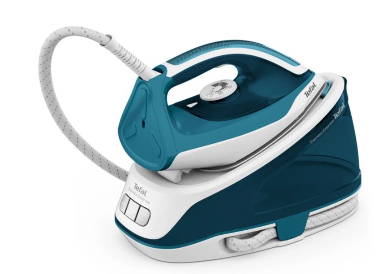 Парогенератор Tefal - Express Essential SV6115E0, 2200W, 280 g/min, син ...