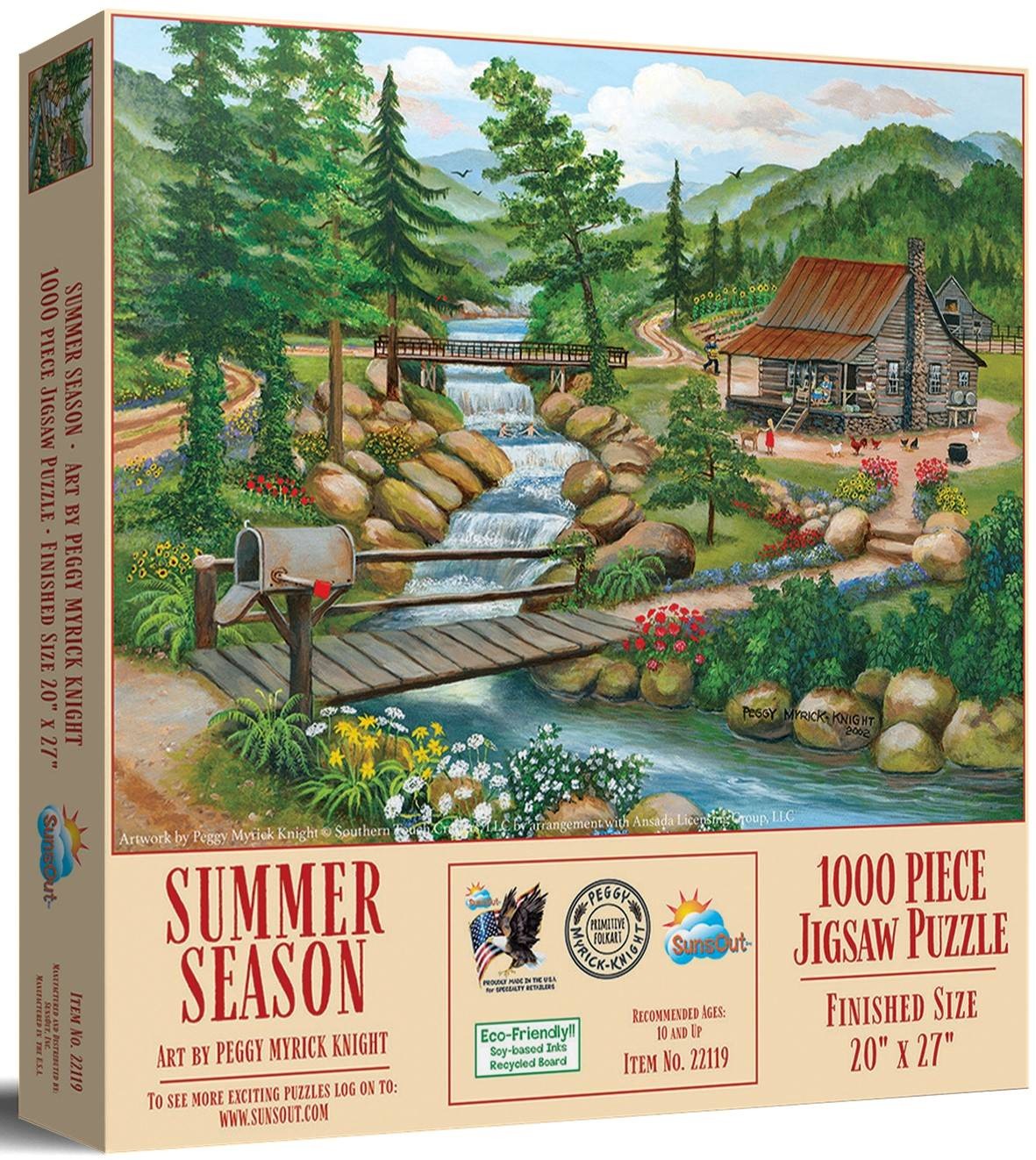 Пъзел SunsOut от 1000 части Лято Супер цена Ozone.bg