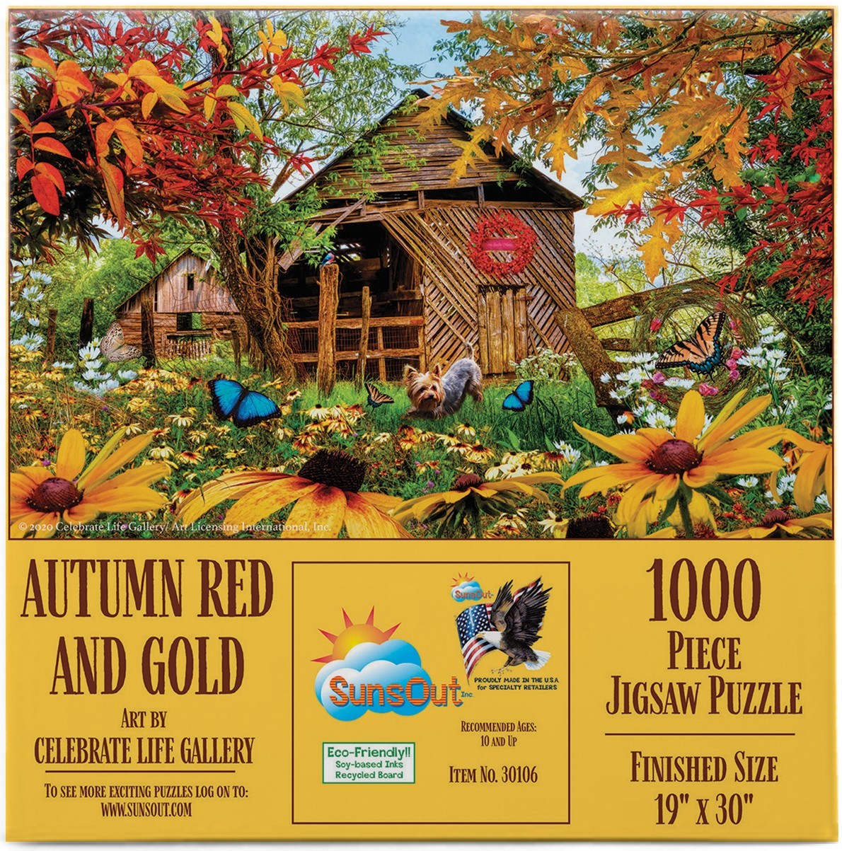 Пъзел SunsOut от 1000 части Есенни цветове Супер цена Ozone.bg