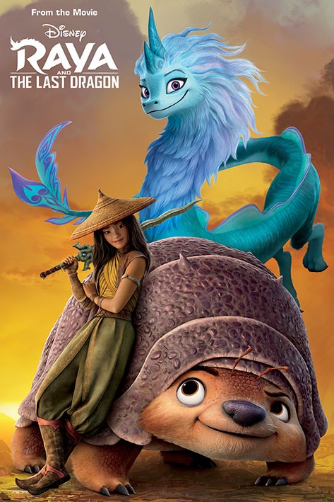 Плакат Pyramid Disney: Raya and the Last Dragon - Sunset | Ozone.bg