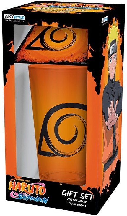ABYSTYLE Naruto Shippuden Notizbuch A5 - Konoha Gruppe Design
