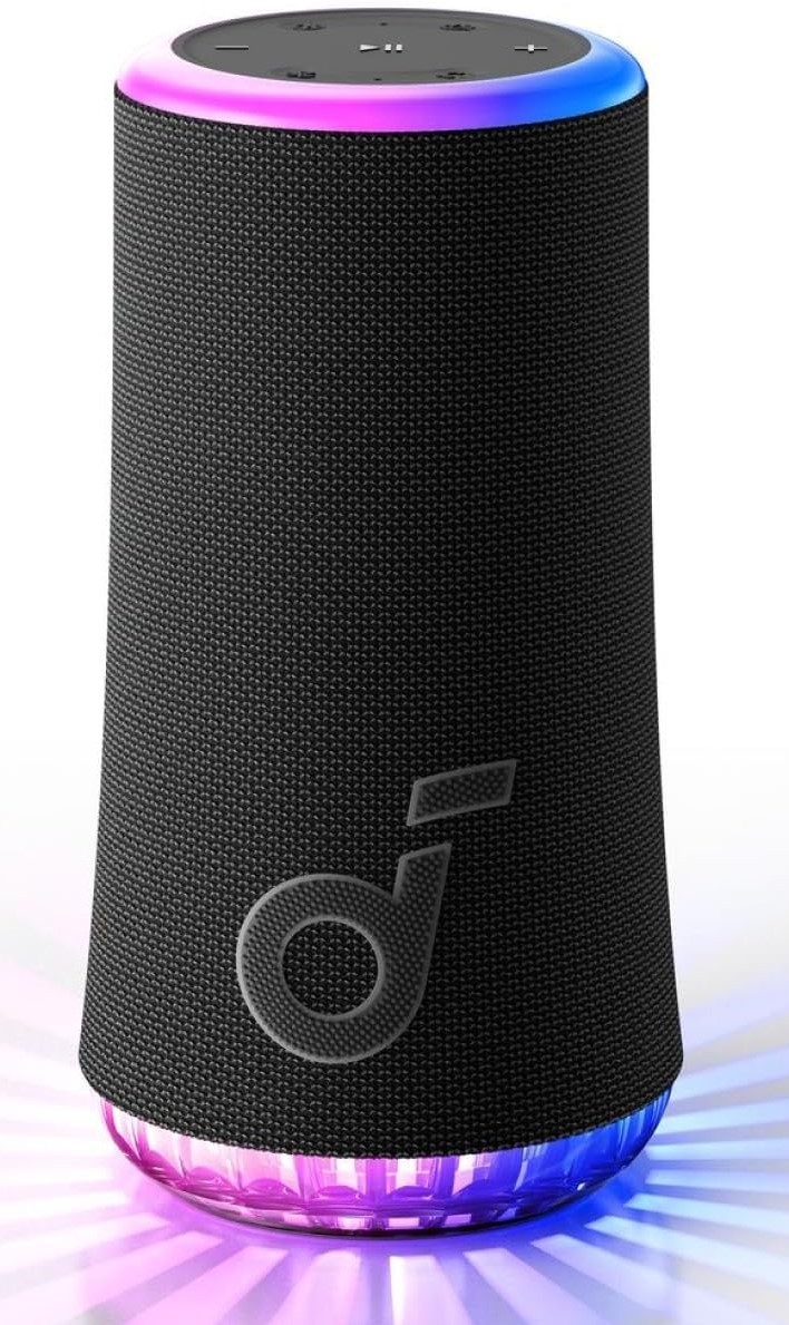 Портативна колонка Anker - SoundCore Glow, Black | Ozone.bg