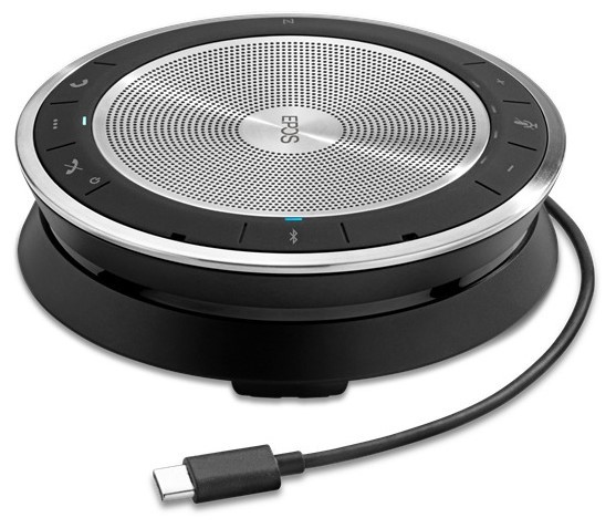 Портативна колонка Sennheiser - EPOS I SP 30, черна/сребриста | Ozone.bg