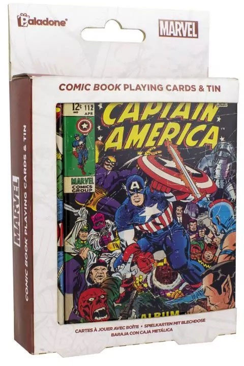 Paladone Marvel Comics Jeu De Cartes De Collection, Multicolore, C3b837f48e, Multicolore, 11 X 1 X 3 Cm à Prix Paladone Marvel Comics Jeu De Cartes De Collection, Multicolore, C3b837f48e, Multicolore, 11 X 1 X 3 Cm à Prix
