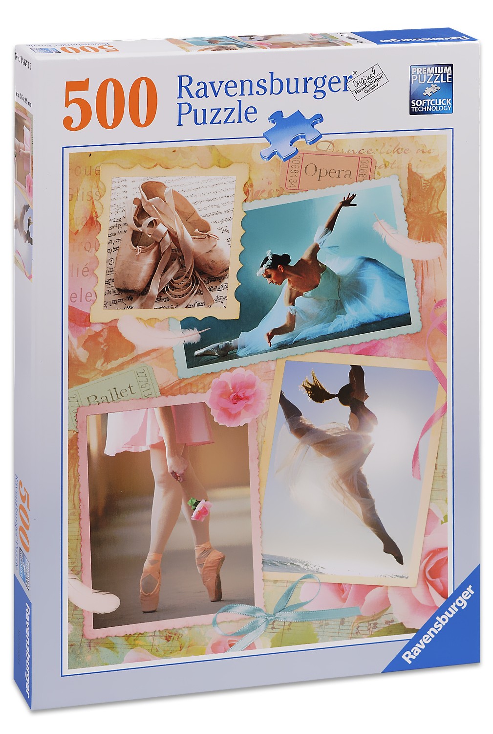 Пъзел Ravensburger от 500 части - Прима балерина | Супер цена | Ozone.bg