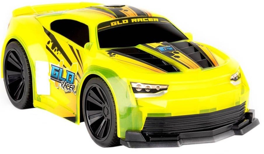 Радиоуправляема кола Kidztech - Glo Racer, със смяна на цвета и звука ...