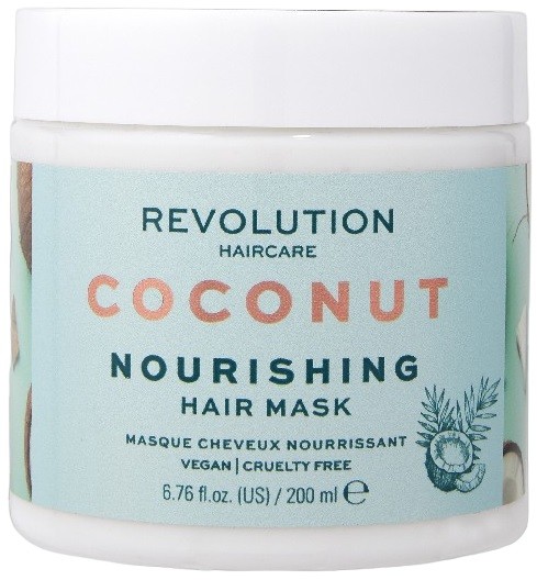 Revolution Haircare Подхранваща маска за коса Coconut, 200 ml | Ozone.bg