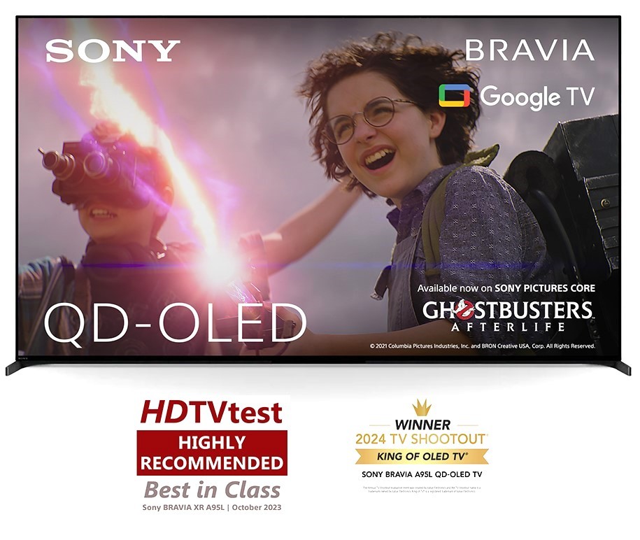 Смарт телевизор Sony - XR-55A95L, 55'', QD-OLED, 4K, черен ТОП цена ...